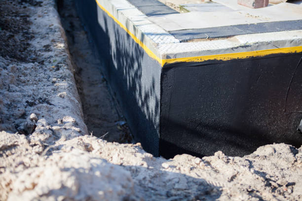 Residential Exterior Waterproofing installation at a Sterrett, AL home by SJ Waterproofing Pros